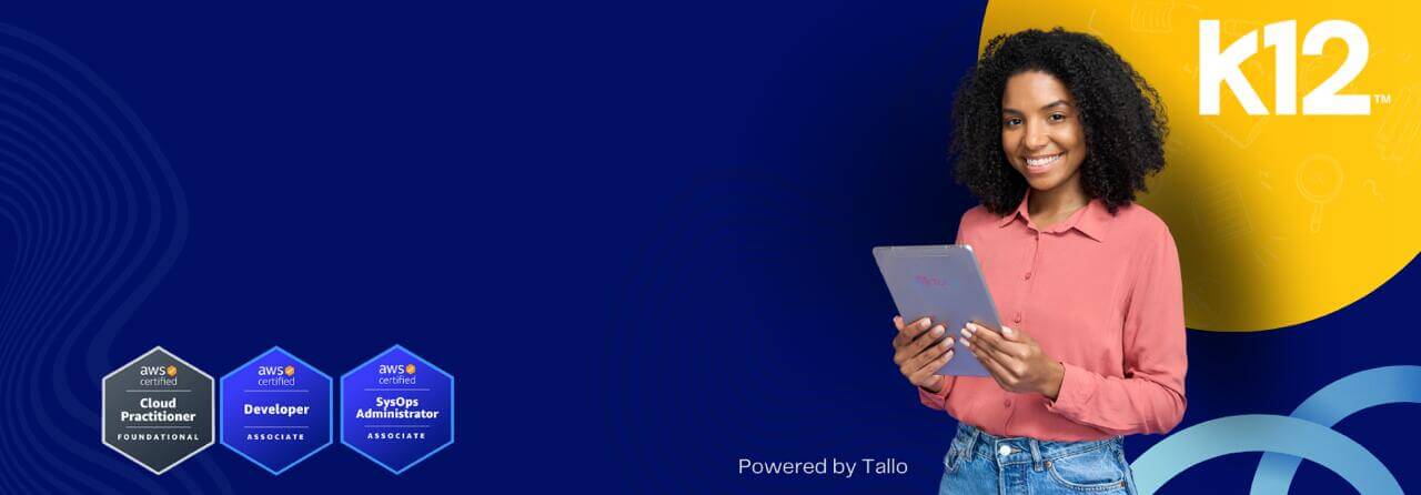 Student with a tablet